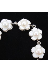 Women's Strand Bracelet Alloy Imitation Pearl