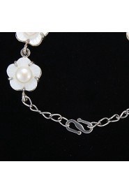 Women's Strand Bracelet Alloy Imitation Pearl