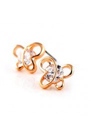 Stud Earrings Couples'/Kid's/Women's Cubic Zirconia Earring Cubic Zirconia