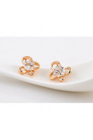 Stud Earrings Couples'/Kid's/Women's Cubic Zirconia Earring Cubic Zirconia