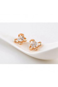 Stud Earrings Couples'/Kid's/Women's Cubic Zirconia Earring Cubic Zirconia