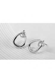 Stud Earrings Women's Alloy Earring Non Stone