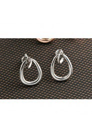 Stud Earrings Women's Alloy Earring Non Stone