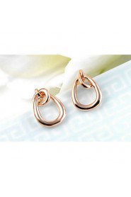 Stud Earrings Women's Alloy Earring Non Stone