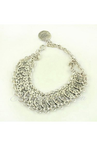 Women's Chain Bracelet Alloy Non Stone