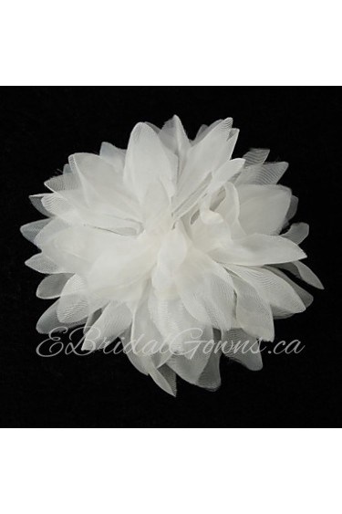 Elegant Organza Women's Corsage Brooch