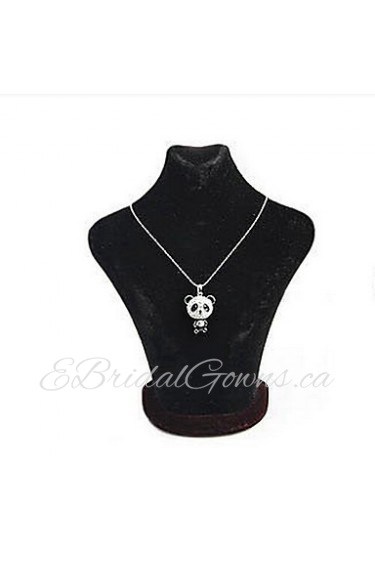 Lucky Star Women's Vintage Small Panda Chain Necklace