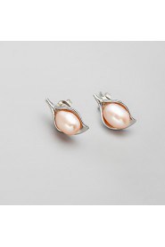 Stud Earrings Women's Alloy Earring Imitation Pearl