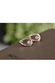 Stud Earrings Women's Alloy Earring Imitation Pearl