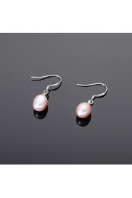 Drop Earrings Women's Alloy Earring Imitation Pearl