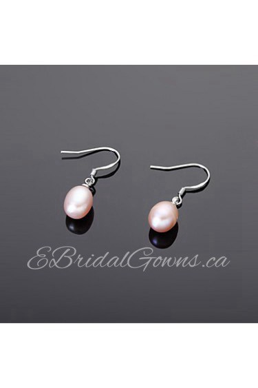 Drop Earrings Women's Alloy Earring Imitation Pearl