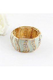 Graceful Alloy With Rhinestone Women's Bracelet(More Colors)