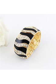 Graceful Alloy With Rhinestone Women's Bracelet(More Colors)