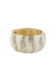 Graceful Alloy With Rhinestone Women's Bracelet(More Colors)