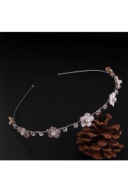White Flower Shape Headbands for Lady Wedding Party/Casual