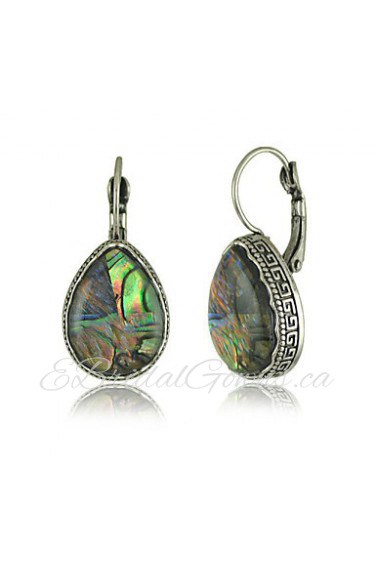 Bohemia Features Natural Shell Earrings Color Earrings