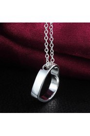 Silver Pendant Necklaces Alloy Daily / Casual Jewelry