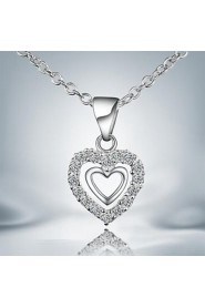 Silver Pendant Necklaces Alloy Daily / Casual Jewelry