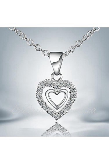 Silver Pendant Necklaces Alloy Daily / Casual Jewelry