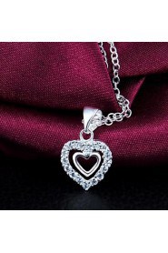 Silver Pendant Necklaces Alloy Daily / Casual Jewelry