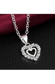 Silver Pendant Necklaces Alloy Daily / Casual Jewelry