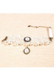 Fashion Pearl Lace Bracelet