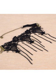 Vintage Gothic Tassel Chain Bracelet