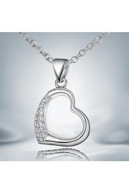 Silver Pendant Necklaces Alloy Daily / Casual Jewelry