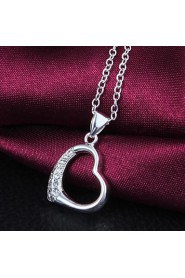 Silver Pendant Necklaces Alloy Daily / Casual Jewelry