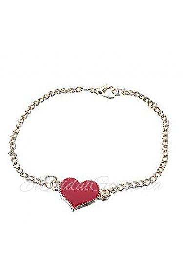 Heart Enamel Bracelet