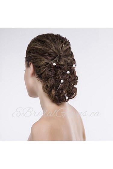 Rose Women Alloy/Net Hair Pin With Non Stone Wedding/Party Headpiece