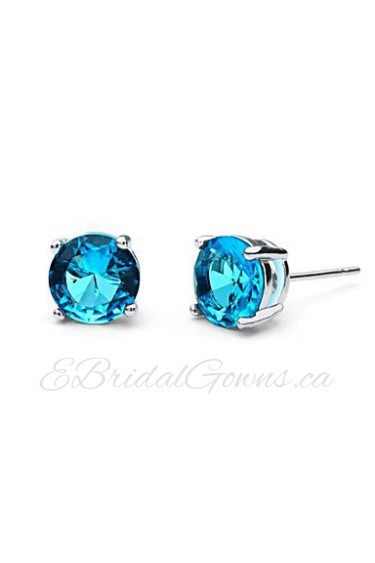 Stud Earrings Women's Cubic Zirconia Earring Cubic Zirconia