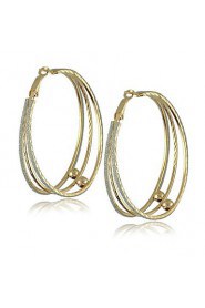 Hoop Earrings Women's Alloy Earring