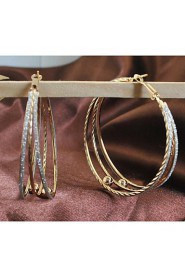 Hoop Earrings Women's Alloy Earring