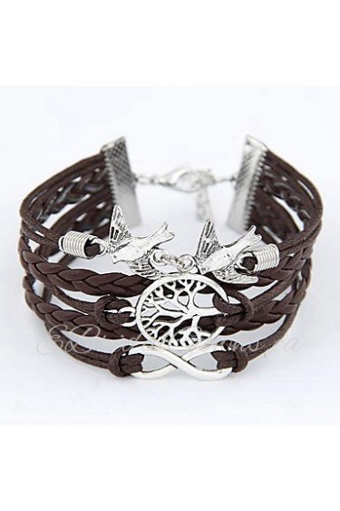 European Style Retro Alloy Hand-woven Multilayer Bracelets