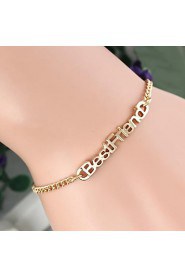 Jewelry Set Women's Party / Daily Jewelry Sets Alloy Necklaces / Bracelets Gold