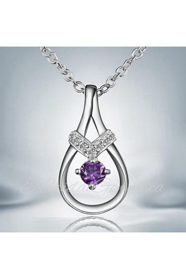 Silver Pendant Necklaces Silver Plated Daily / Casual Jewelry