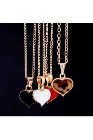 Women's Alloy Necklace With Rhinestone More Colors