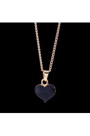 Women's Alloy Necklace With Rhinestone More Colors