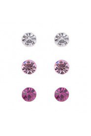 Stud Earrings Women's Alloy Earring Rhinestone