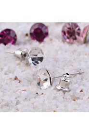 Stud Earrings Women's Alloy Earring Rhinestone