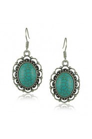 Turquoise stone earrings Green Turquoise Earring Wholesale