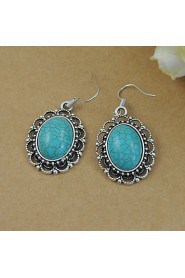 Turquoise stone earrings Green Turquoise Earring Wholesale