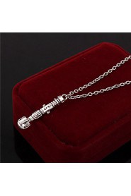 Sonic Screwdriver Alloy Necklace(Old Silver)(1Pc)