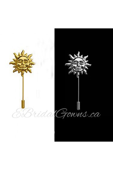 Sun Brooch (1Pc)