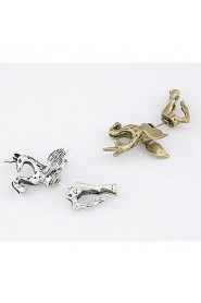 Women's European Style Retro Personality Horse Earrings