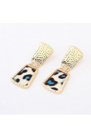 Fashion Alloy Leopard Print Earrings(More Colors)