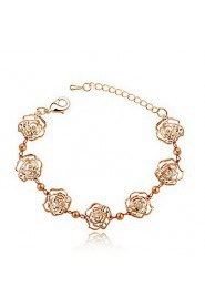 Women's Charm Bracelet Alloy Rhinestone