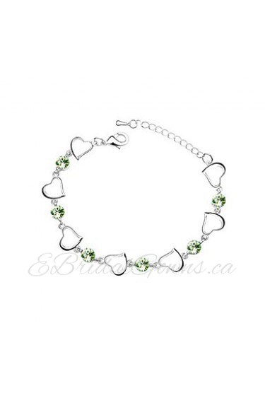 Child's/Women's Charm Bracelet Alloy Crystal