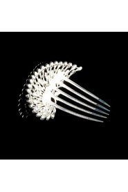 Women's Alloy Headpiece-Wedding / Special Occasion / Outdoor Hair Combs / Hair Pin Clear / Black